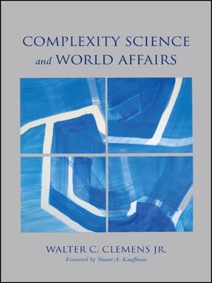 cover image of Complexity Science and World Affairs